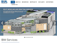 Tablet Screenshot of bim-international.com